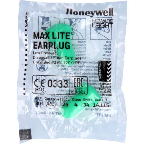 Howard Leight Max Lite Gehörschutzstöpsel 2 St