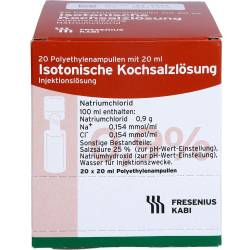 Kochsalzlösung 0,9% Plastikamp.Fresenius 400 ml
