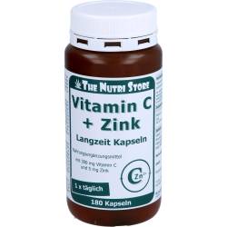 Vitamin C 300+Zink 5 Langzeit Kapseln 180 St