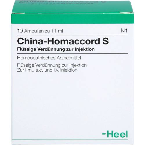 China Homaccord S Ampullen 10 St