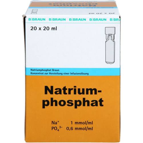 Natriumphosphat Braun Mpc Infusionslsg.-Konzentrat 400 ml