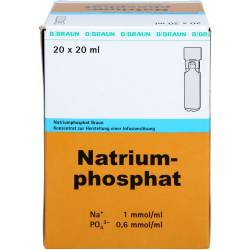 Natriumphosphat Braun Mpc Infusionslsg.-Konzentrat 400 ml