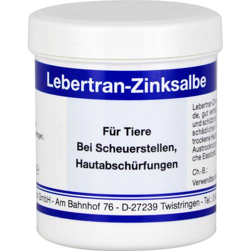 Lebertran Zinksalbe vet. 100 g