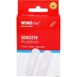 Pflaster hypoallergen sensitive 2 Größen 10 St