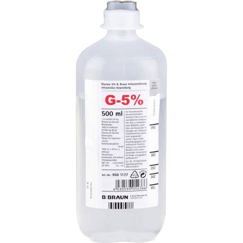 Glucose 5% B.Braun Ecoflac Plus 500 ml