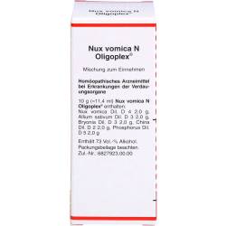 Nux Vomica N Oligoplex Liquidum 50 ml