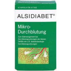 Alsidiabet Diabetiker Mikro Durchblutung Kapseln 60 St