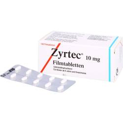 Zyrtec 10 mg Filmtabletten 100 St
