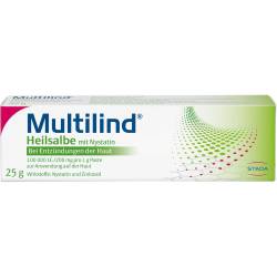 Multilind Heilsalbe m.Nystatin u.Zinkoxid 25 g