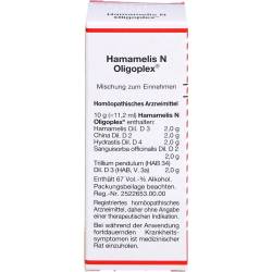 Hamamelis N Oligoplex Liquidum 50 ml
