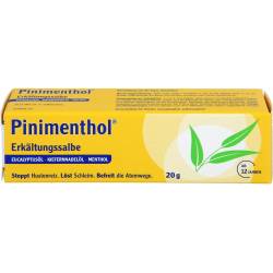 Pinimenthol Erkältungssalbe Eucal./Kiefern./Menth. 20 g