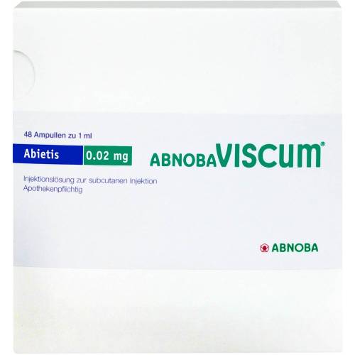 Abnobaviscum Abietis 0,02 mg Ampullen 48 St