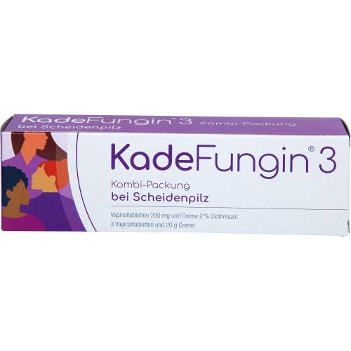Kadefungin 3 Kombip.20 g Creme+3 Vaginaltabl. 1 St