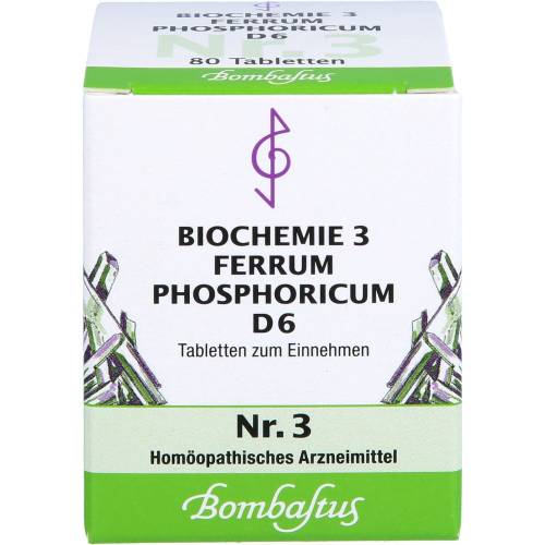 Biochemie 3 Ferrum phosphoricum D 6 Tabletten 80 St