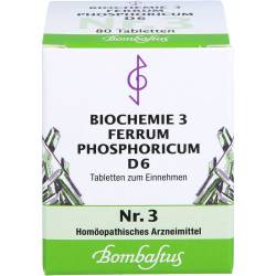 Biochemie 3 Ferrum phosphoricum D 6 Tabletten 80 St