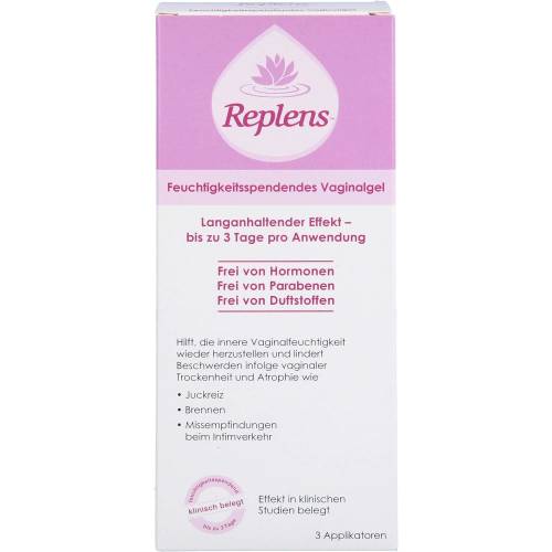 Replens Vaginalgel vorgefüllte Applikatoren 3 St
