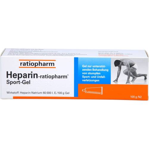 Heparin-Ratiopharm Sport Gel 100 g