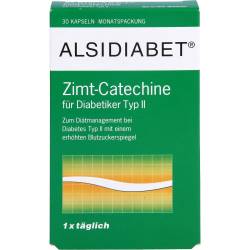 Alsidiabet Zimt-Catechine f.Diab.Typ Ii 1xtägl.Kps 30 St