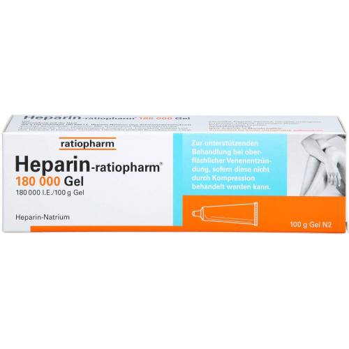Heparin-Ratiopharm 180.000 I.E. Gel 100 g