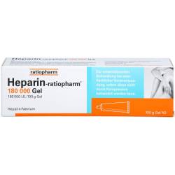 Heparin-Ratiopharm 180.000 I.E. Gel 100 g