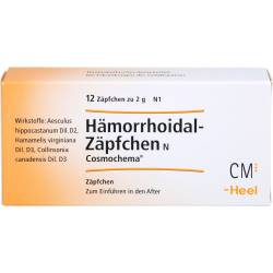 Hämorrhoidal Zäpfchen N Cosmochema 12 St