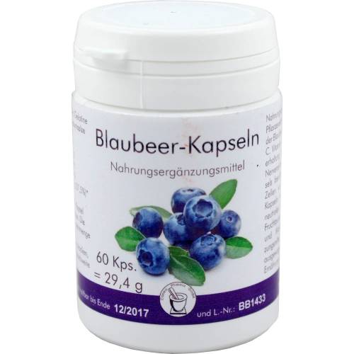 Blaubeer Kapseln 60 St