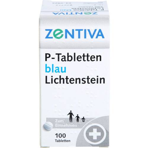 P Tabletten blau 8 mm Teilk. 100 St