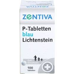 P Tabletten blau 8 mm Teilk. 100 St