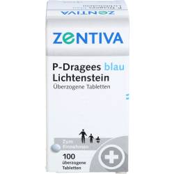 P Dragees blau 100 St