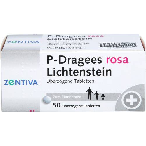P Dragees rosa 50 St
