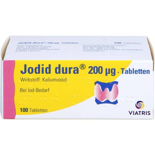 Jodid dura 200 µg Tabletten 100 St