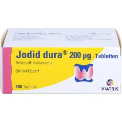 Jodid dura 200 µg Tabletten 100 St
