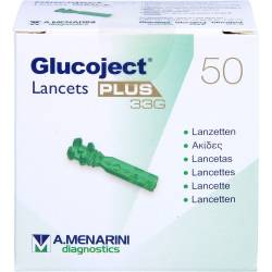 Glucoject Lancets Plus 33 G 50 St
