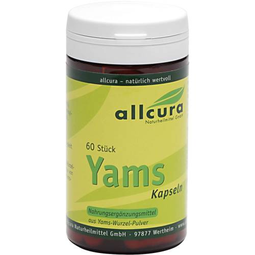 Yams Kapseln 250 mg Yamspulver 60 St
