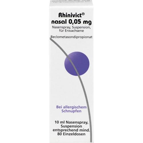 Rhinivict nasal 0,05 mg Nasendosierspray 10 ml