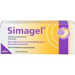 Simagel Kautabletten 20 St