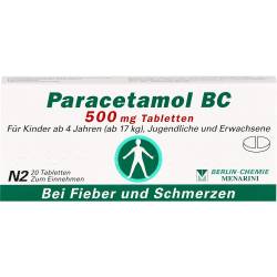 Paracetamol Bc 500 mg Tabletten 20 St
