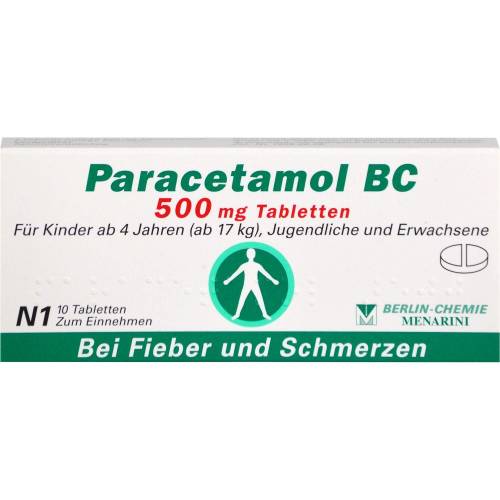 Paracetamol Bc 500 mg Tabletten 10 St