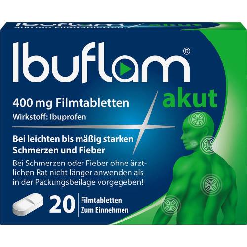 Ibuflam akut 400 mg Filmtabletten 20 St