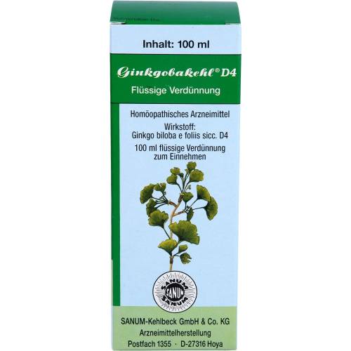 Ginkgobakehl D 4 Tropfen 100 ml