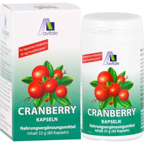 Cranberry Kapseln 400 mg 60 St