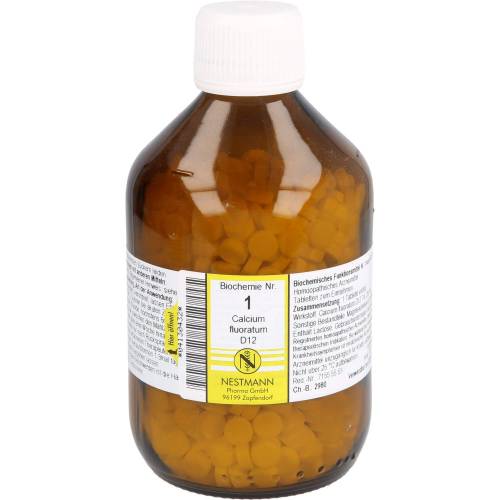 Biochemie 1 Calcium fluoratum D 12 Tabletten 1000 St