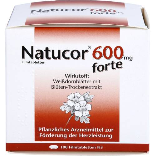 Natucor 600 mg forte Filmtabletten 100 St