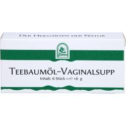 Teebaum Öl Vaginalsuppositorien 6 St