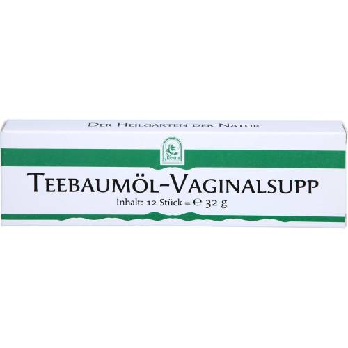 Teebaum Öl Vaginalsuppositorien 12 St