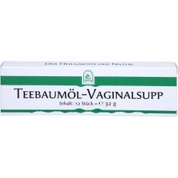 Teebaum Öl Vaginalsuppositorien 12 St