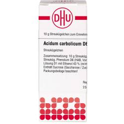 Acidum Carbolicum D 6 Globuli 10 g