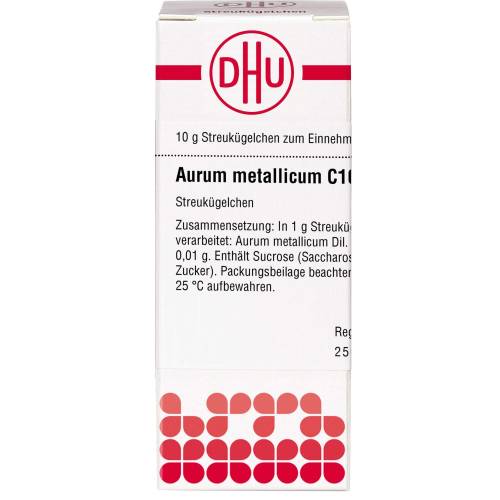 Aurum Metallicum C 1000 Globuli 10 g