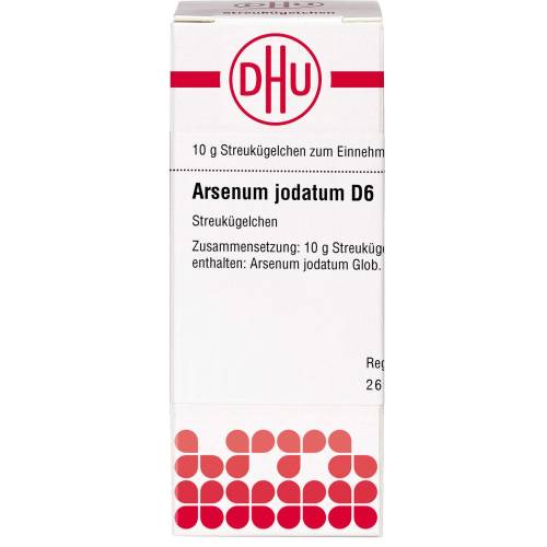 Arsenum Jodatum D 6 Globuli 10 g