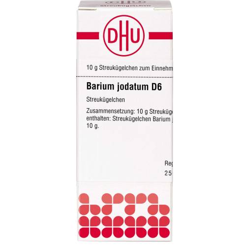 Barium Jodatum D 6 Globuli 10 g